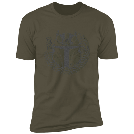 T-Shirts Military Green / S Samurai Mando Men's Premium T-Shirt