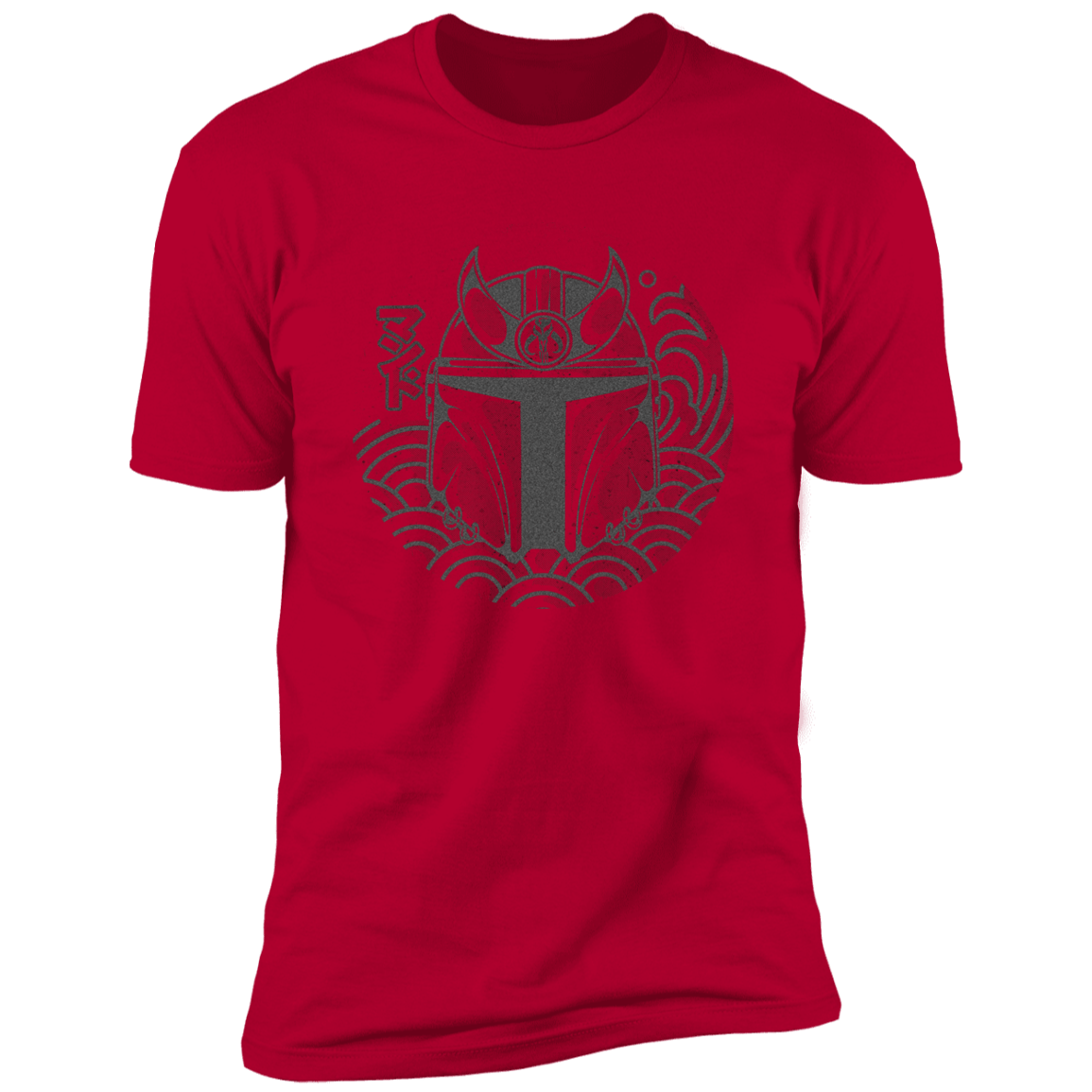 T-Shirts Red / S Samurai Mando Men's Premium T-Shirt