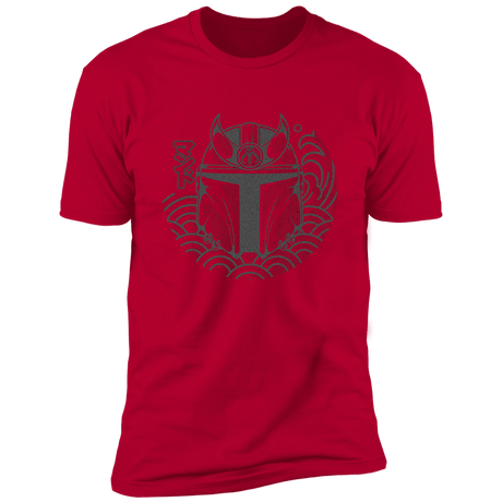 T-Shirts Red / S Samurai Mando Men's Premium T-Shirt
