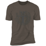 T-Shirts Warm Grey / S Samurai Mando Men's Premium T-Shirt