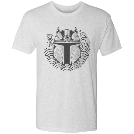 T-Shirts Heather White / S Samurai Mando Men's Triblend T-Shirt