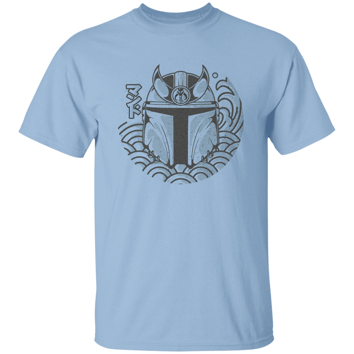 T-Shirts Light Blue / S Samurai Mando T-Shirt