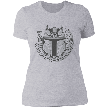 T-Shirts Heather Grey / S Samurai Mando Women's Premium T-Shirt