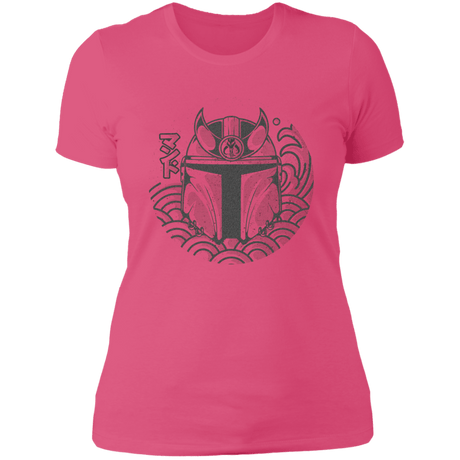 T-Shirts Hot Pink / S Samurai Mando Women's Premium T-Shirt