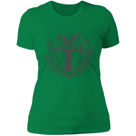 T-Shirts Kelly Green / S Samurai Mando Women's Premium T-Shirt