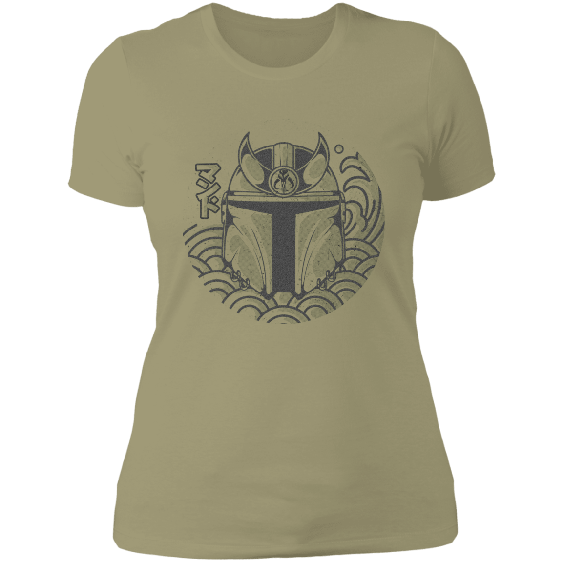 T-Shirts Light Olive / S Samurai Mando Women's Premium T-Shirt