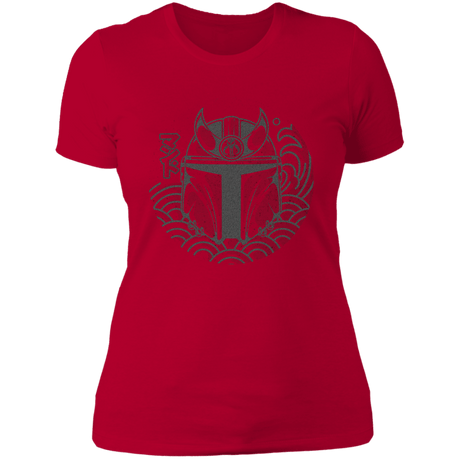 T-Shirts Red / S Samurai Mando Women's Premium T-Shirt