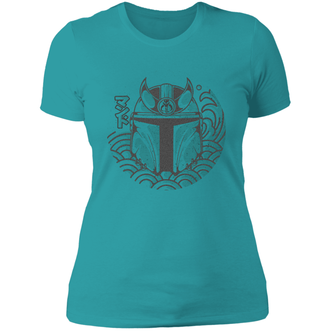 T-Shirts Tahiti Blue / S Samurai Mando Women's Premium T-Shirt