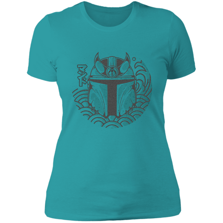 T-Shirts Tahiti Blue / S Samurai Mando Women's Premium T-Shirt