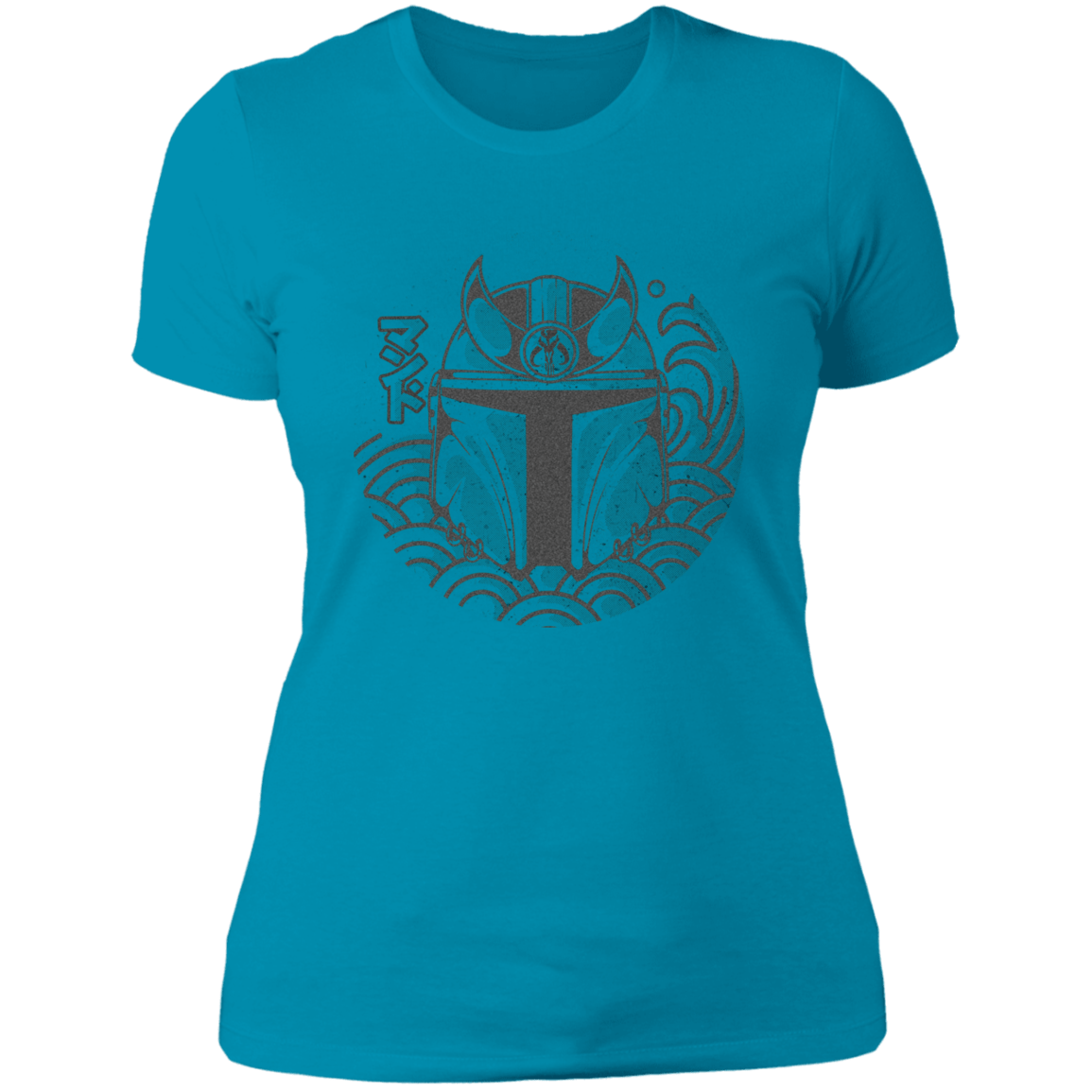 T-Shirts Turquoise / S Samurai Mando Women's Premium T-Shirt
