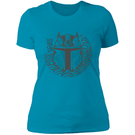 T-Shirts Turquoise / S Samurai Mando Women's Premium T-Shirt