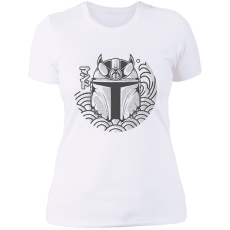 T-Shirts White / S Samurai Mando Women's Premium T-Shirt