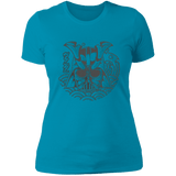 T-Shirts Turquoise / S Samurai Vader Women's Premium T-Shirt