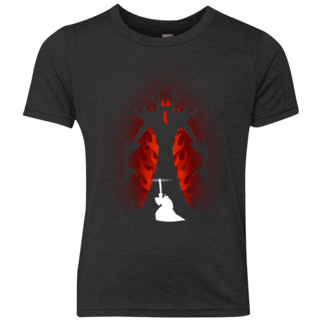 T-Shirts Vintage Black / YXS Samurai vs Demon Youth Triblend T-Shirt