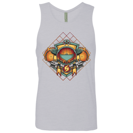 T-Shirts Heather Grey / Small Samus crest Men's Premium Tank Top