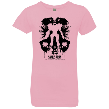 T-Shirts Light Pink / YXS Samus Ink Blot Girls Premium T-Shirt