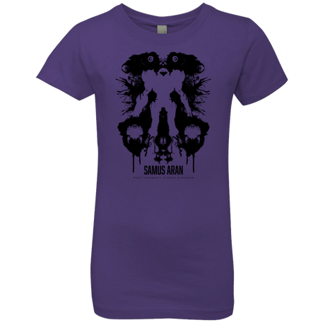 T-Shirts Purple Rush / YXS Samus Ink Blot Girls Premium T-Shirt