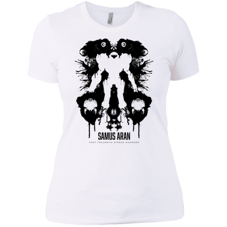 T-Shirts White / X-Small Samus Ink Blot Women's Premium T-Shirt