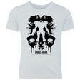 T-Shirts Heather White / YXS Samus Ink Blot Youth Triblend T-Shirt