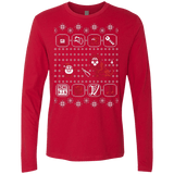 T-Shirts Red / Small Santa Of The Yolkfolk Men's Premium Long Sleeve