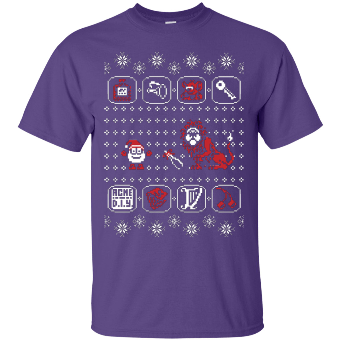 T-Shirts Purple / Small Santa Of The Yolkfolk T-Shirt