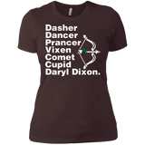 T-Shirts Dark Chocolate / X-Small Santas Helper Women's Premium T-Shirt