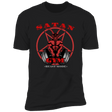 T-Shirts Black / X-Small Satan Gym Men's Premium T-Shirt