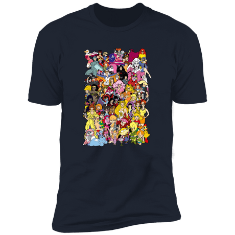 T-Shirts Midnight Navy / S Saturday Morning Ladies Men's Premium T-Shirt