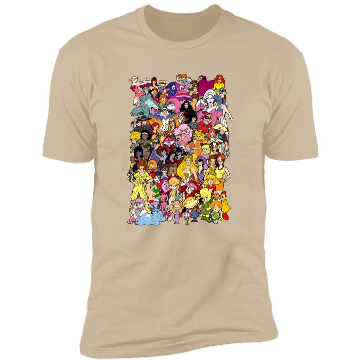 T-Shirts Sand / S Saturday Morning Ladies Men's Premium T-Shirt