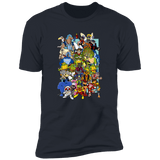 T-Shirts Indigo / S Saturday Morning Mutants Men's Premium T-Shirt