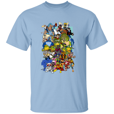 T-Shirts Light Blue / YXS Saturday Morning Mutants Youth T-Shirt