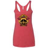 T-Shirts Vintage Red / X-Small SAUCER CREST Women's Triblend Racerback Tank