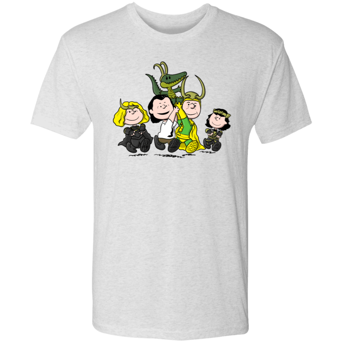 T-Shirts Heather White / S Save the God Alligator Men's Triblend T-Shirt