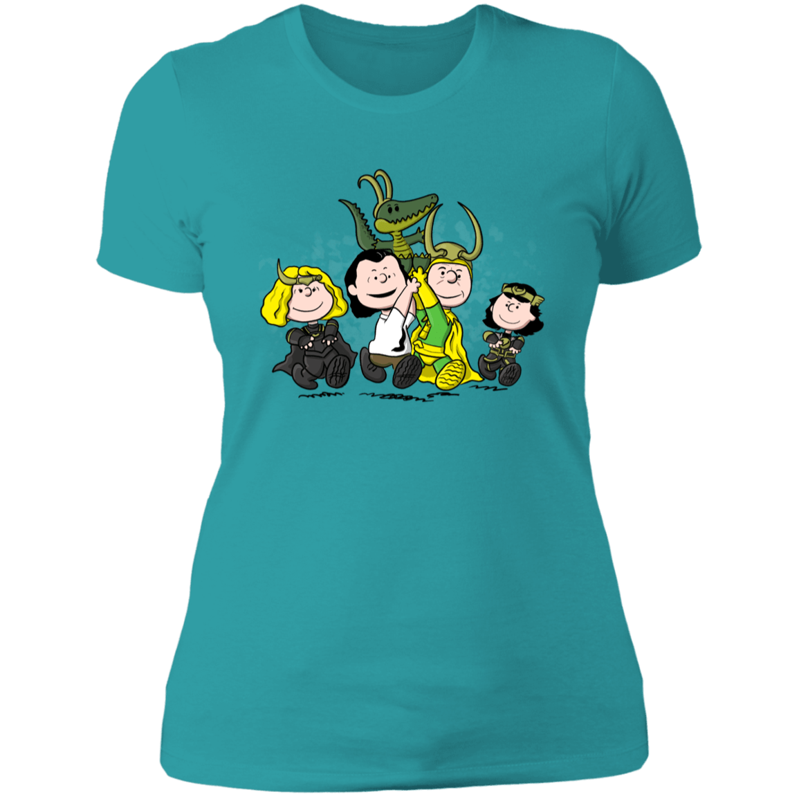 T-Shirts Tahiti Blue / S Save the God Alligator Women's Premium T-Shirt