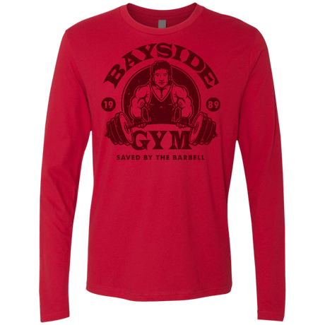 T-Shirts Red / Small SAVED BY THE BARBELL Men's Premium Long Sleeve