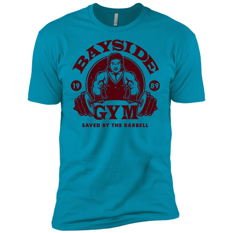 T-Shirts Turquoise / X-Small SAVED BY THE BARBELL Men's Premium T-Shirt