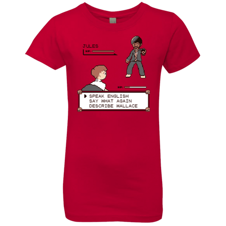 T-Shirts Red / YXS say what again Girls Premium T-Shirt
