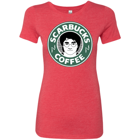 T-Shirts Vintage Red / Small Scarbucks Women's Triblend T-Shirt