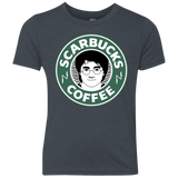 T-Shirts Vintage Navy / YXS Scarbucks Youth Triblend T-Shirt