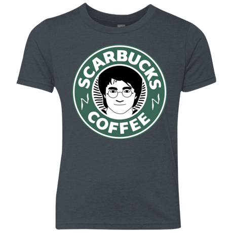 T-Shirts Vintage Navy / YXS Scarbucks Youth Triblend T-Shirt