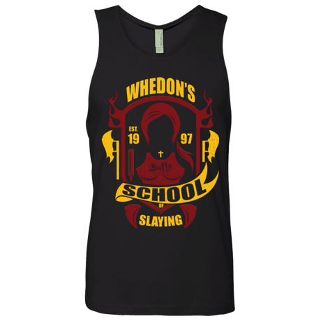 T-Shirts Black / Small School of Slaying Men's Premium Tank Top