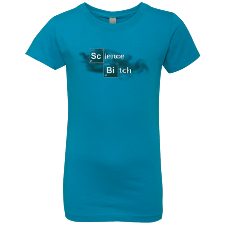 T-Shirts Turquoise / YXS Science Bitch Girls Premium T-Shirt