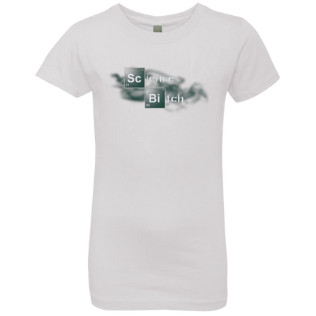 T-Shirts White / YXS Science Bitch Girls Premium T-Shirt