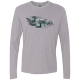 T-Shirts Heather Grey / Small Science Bitch Men's Premium Long Sleeve