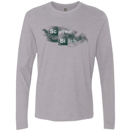 T-Shirts Heather Grey / Small Science Bitch Men's Premium Long Sleeve