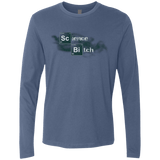 T-Shirts Indigo / Small Science Bitch Men's Premium Long Sleeve