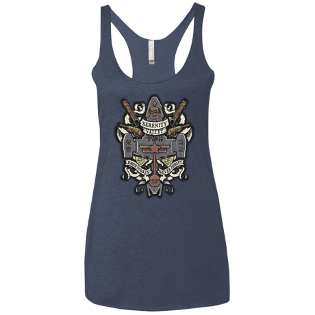 T-Shirts Vintage Navy / X-Small Serenity Valley Memorial Women's Triblend Racerback Tank