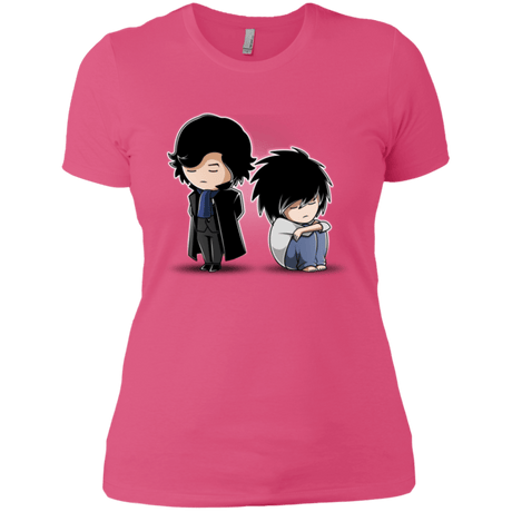 T-Shirts Hot Pink / X-Small SherLock2 Women's Premium T-Shirt