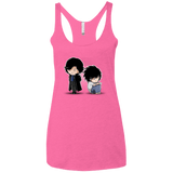 T-Shirts Vintage Pink / X-Small SherLock2 Women's Triblend Racerback Tank