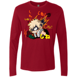 T-Shirts Cardinal / Small Shine Men's Premium Long Sleeve